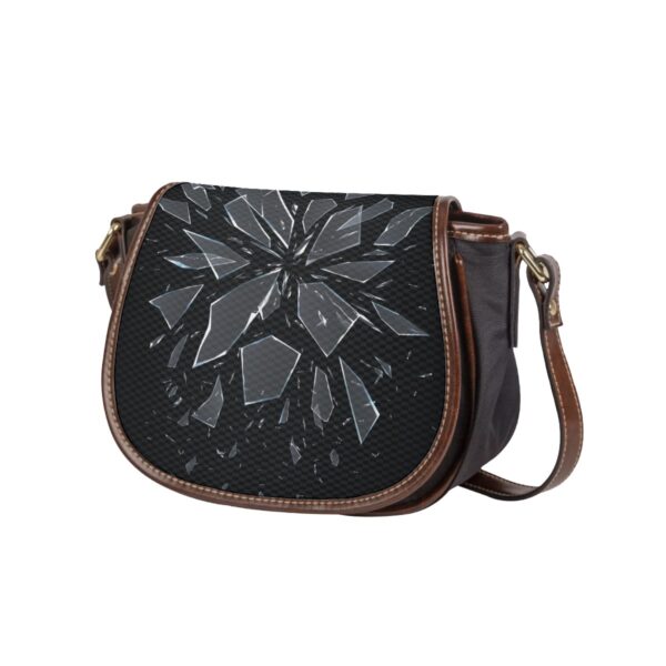 Broken Glass Tambourin Bag With Single Strap - Image 2