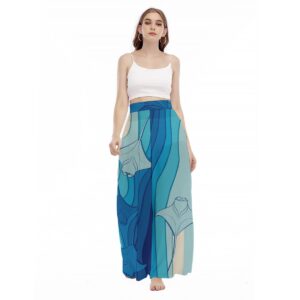 Ray  Women's High Waist Wide Leg Trousers