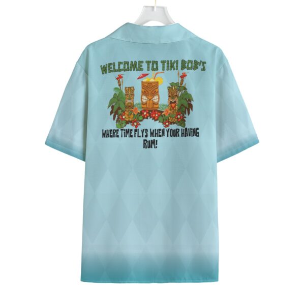 Tiki Bob's Men's Linen Like Hawaiian Shirt - Image 2