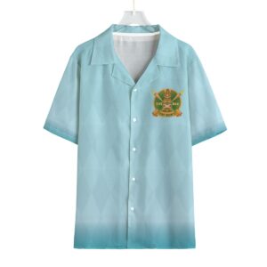 Tiki Bob's Men's Linen Like Hawaiian Shirt