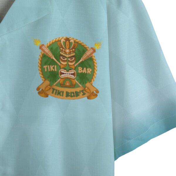 Tiki Bob's Men's Linen Like Hawaiian Shirt - Image 4